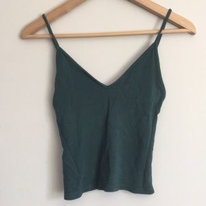 Forest Green Brandy Melville Crop